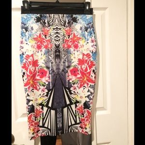 ARDEN B Colorful Skirt
